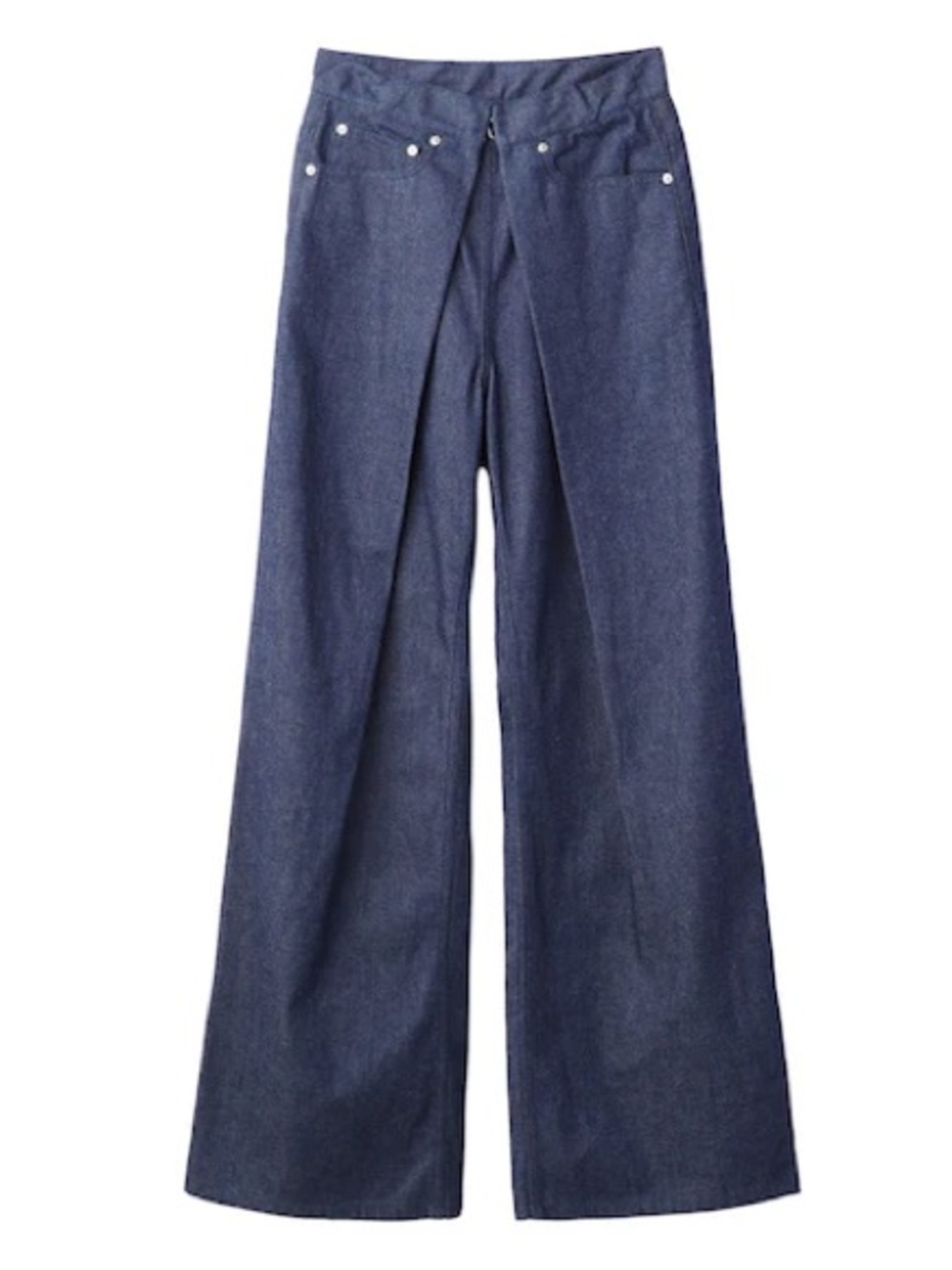John Lawrence Sullivan Wide Leg Denim Jeans